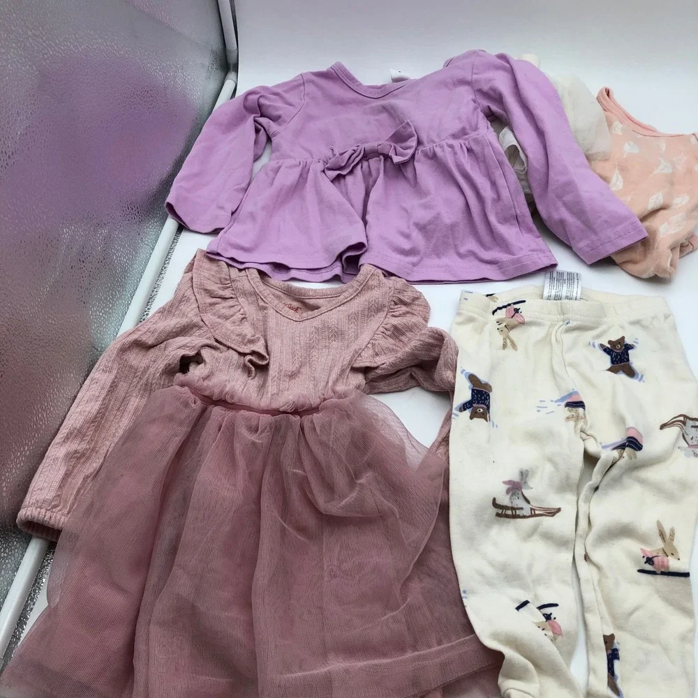 Baby Girls 12-18M Fall Winter Clothing BUNDLE Sweaters Pants Tops Mixed Lot